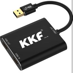 Capture Card,60hz HDMI Capture Card for Switch, 1080P 60FPS Video Capture Card for Streaming and Recording PS5 PS4 Xbox Series X/S Nintendo Switch in 