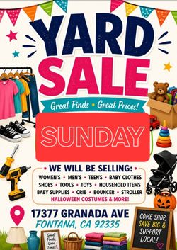 HUGE YARD SALE!!! Costumes toys tools toys shoes clothes