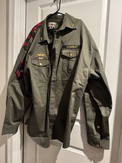 Regal Wear Men's Military Field Jacket - Olive size 5xl