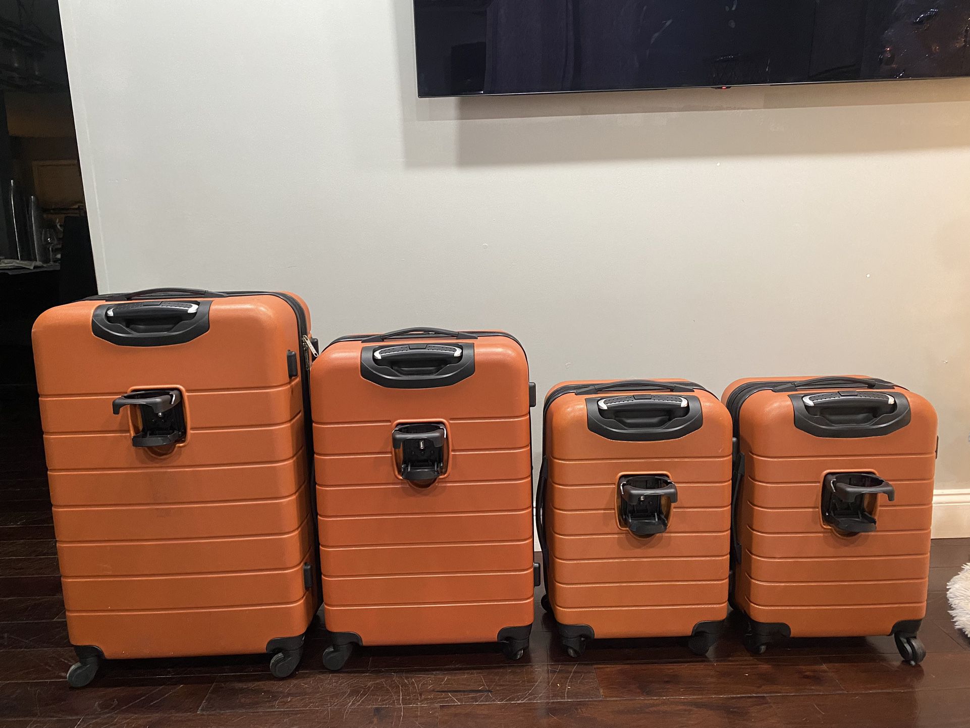 Orange Wrangler Luggage set 3 In 1