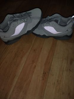 Air Jordan Low-Top Sneakers Grey Reflective