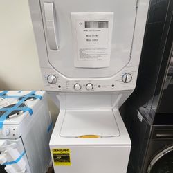 2.3 cu. ft Washer 4.4 cu. ft. Electric Dryer
Combo in White