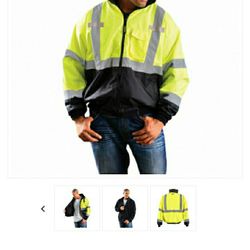 Hi-Vis 3-Way Bomber Jacket