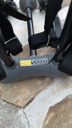 Saris Porter 2 Bike Trunk Car Rack.  Black 