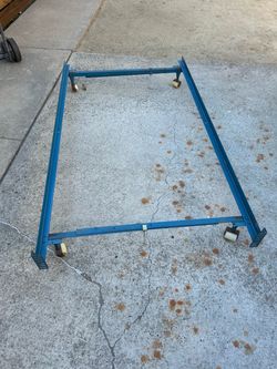 Twin or Full Adjustable Metal Bedframe
