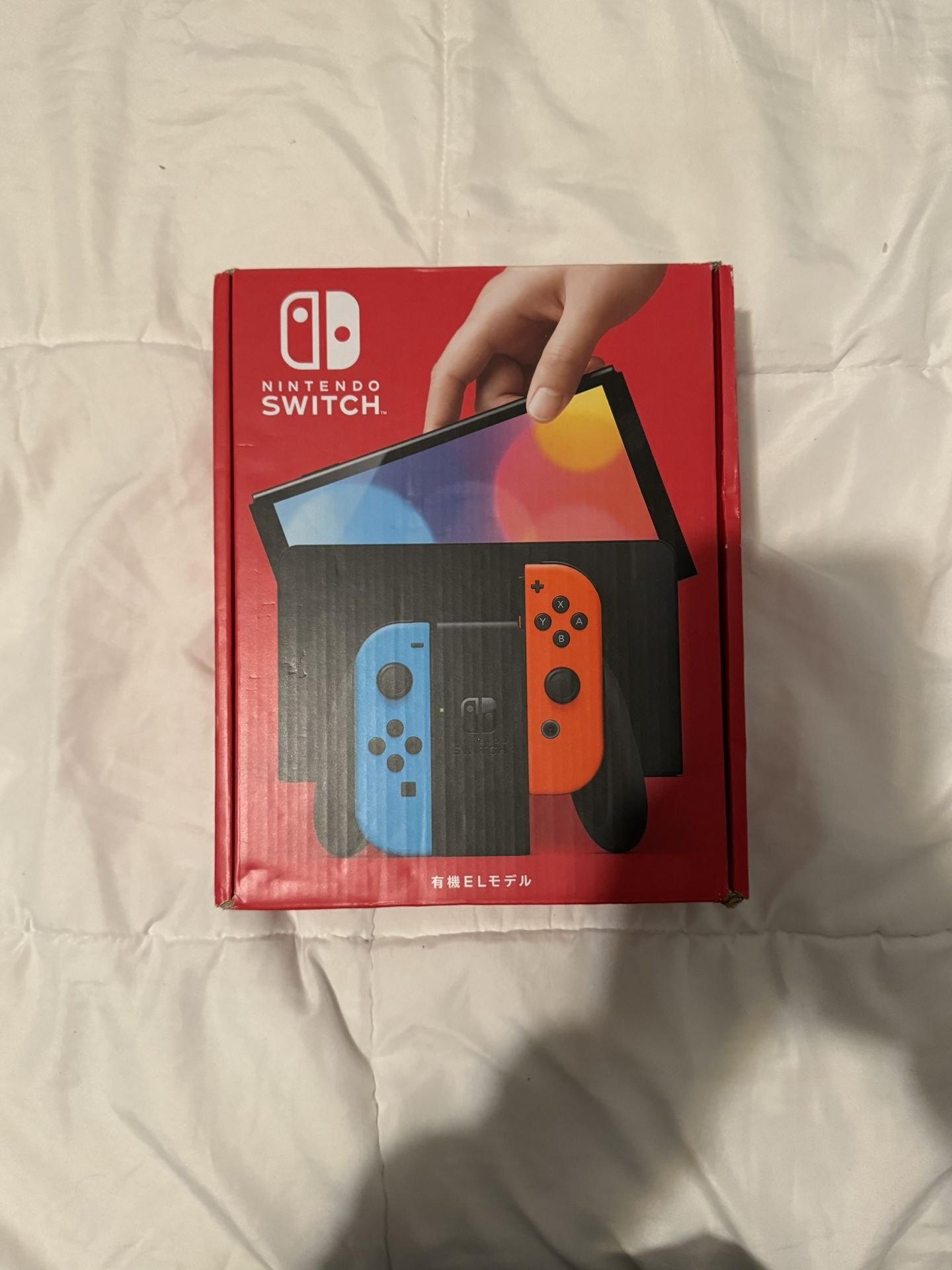 Nintendo Switch - OLED Model Neon Blue/Neon Red Set 