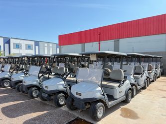 Wholesale Special – 2021 Grey Club Car Tempo Golf Carts - Lead Acid