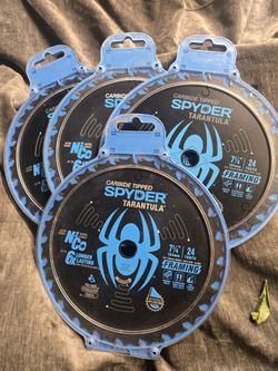 Spyder Tarantula Carbide Tipped 71/2* Framing Blade