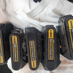 Dewalt Batteries 
