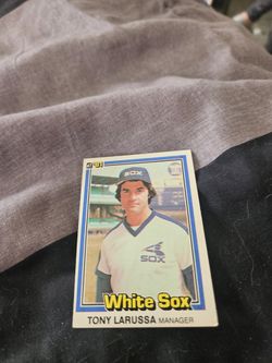 1981 Donruss Tony Larussa Baseball Card 