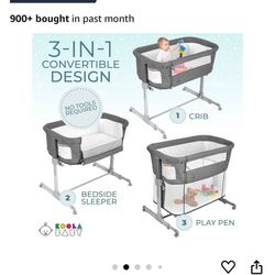 Bassinet 3 In 1 With Toy 