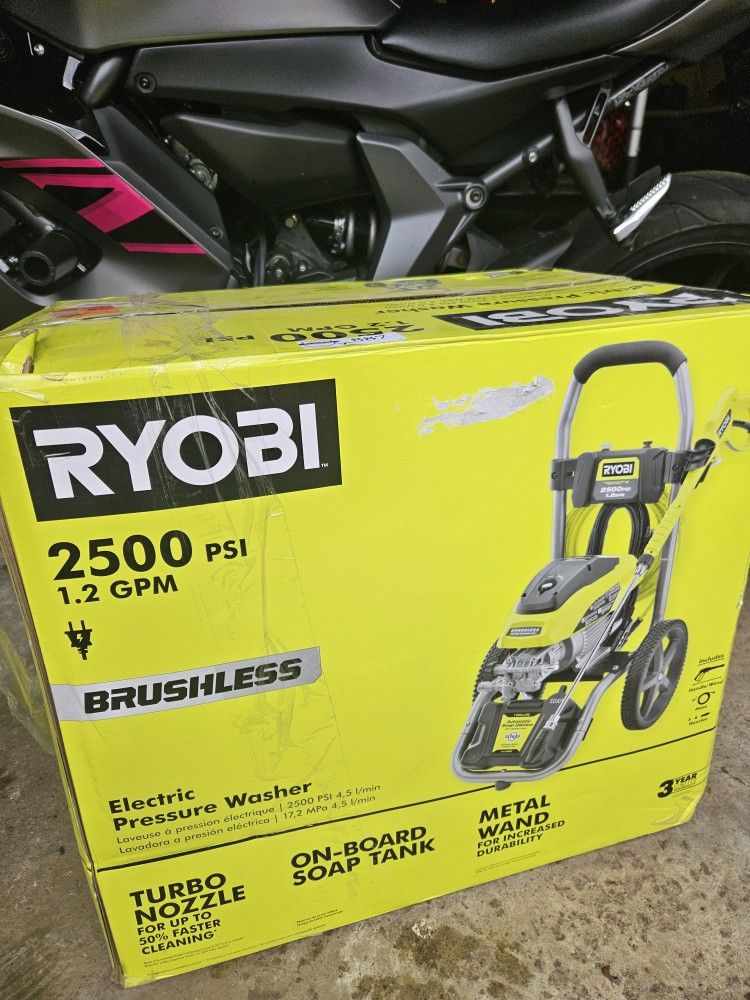Ryobi 2500 Psi Pressure Washer