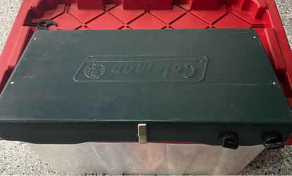 Coleman camping stove