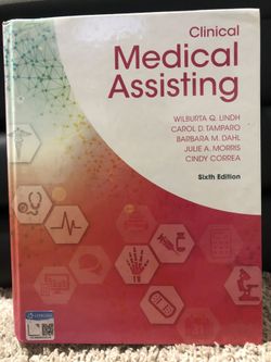 Medical Assisting book 6th ed.