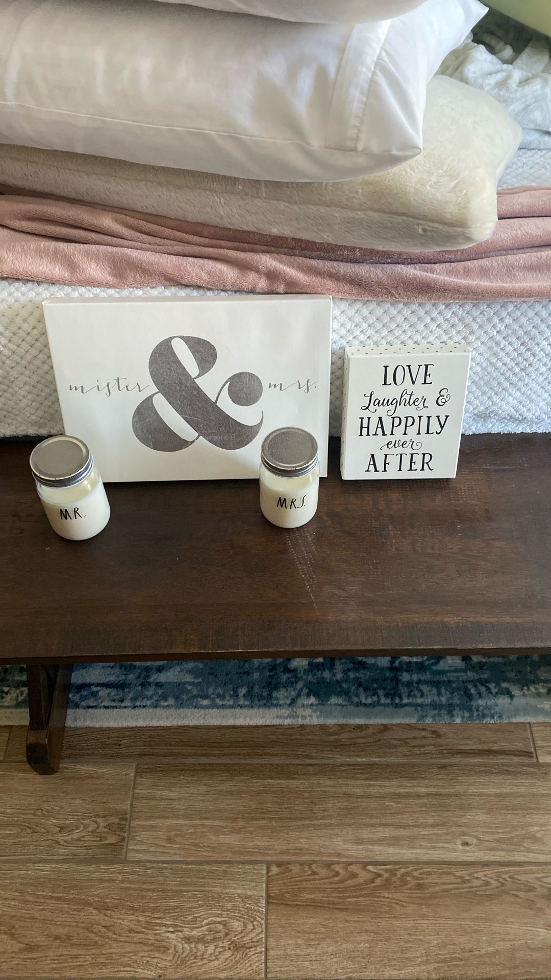 Mr & Mrs Home Decor/ Farmhouse