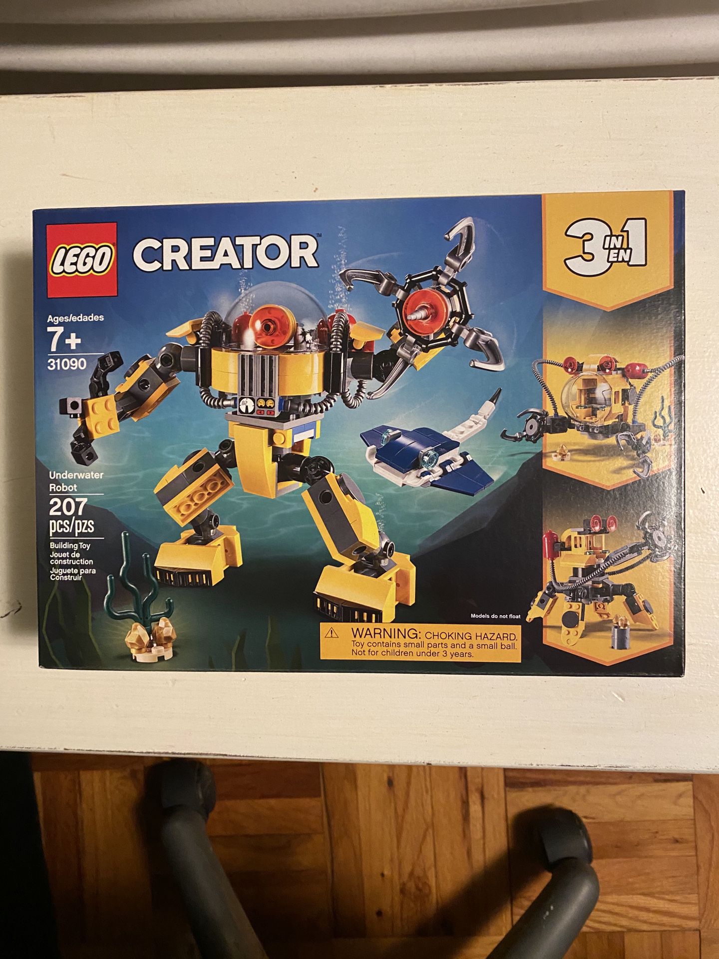 LEGO Creator 3 in 1 Underwater Robot (31090)