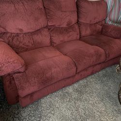 Recline Couch And Love Seat 