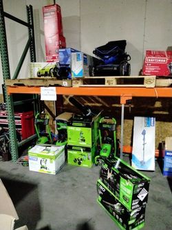 Pressure Washers And Miter Saws Chain Saw Weed Wacker Battery Operated Lawnmower Leaf Blowers 