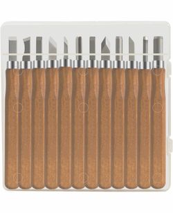 Wood Carving Tools Kit - 12 Pcs Super Sharp and Sturdy Knife Set for Beginners, Professionals, Hobbyists, Artists, and Sculptors