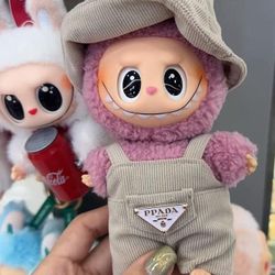 Authentic Labubu The Monsters Big Into Energy Plush Pendant 
