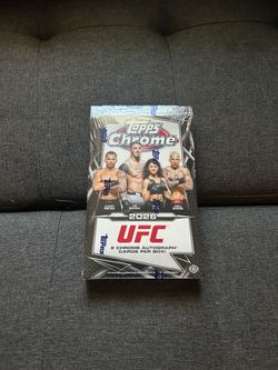 Topps 2026 UFC Chrome Hobby Box