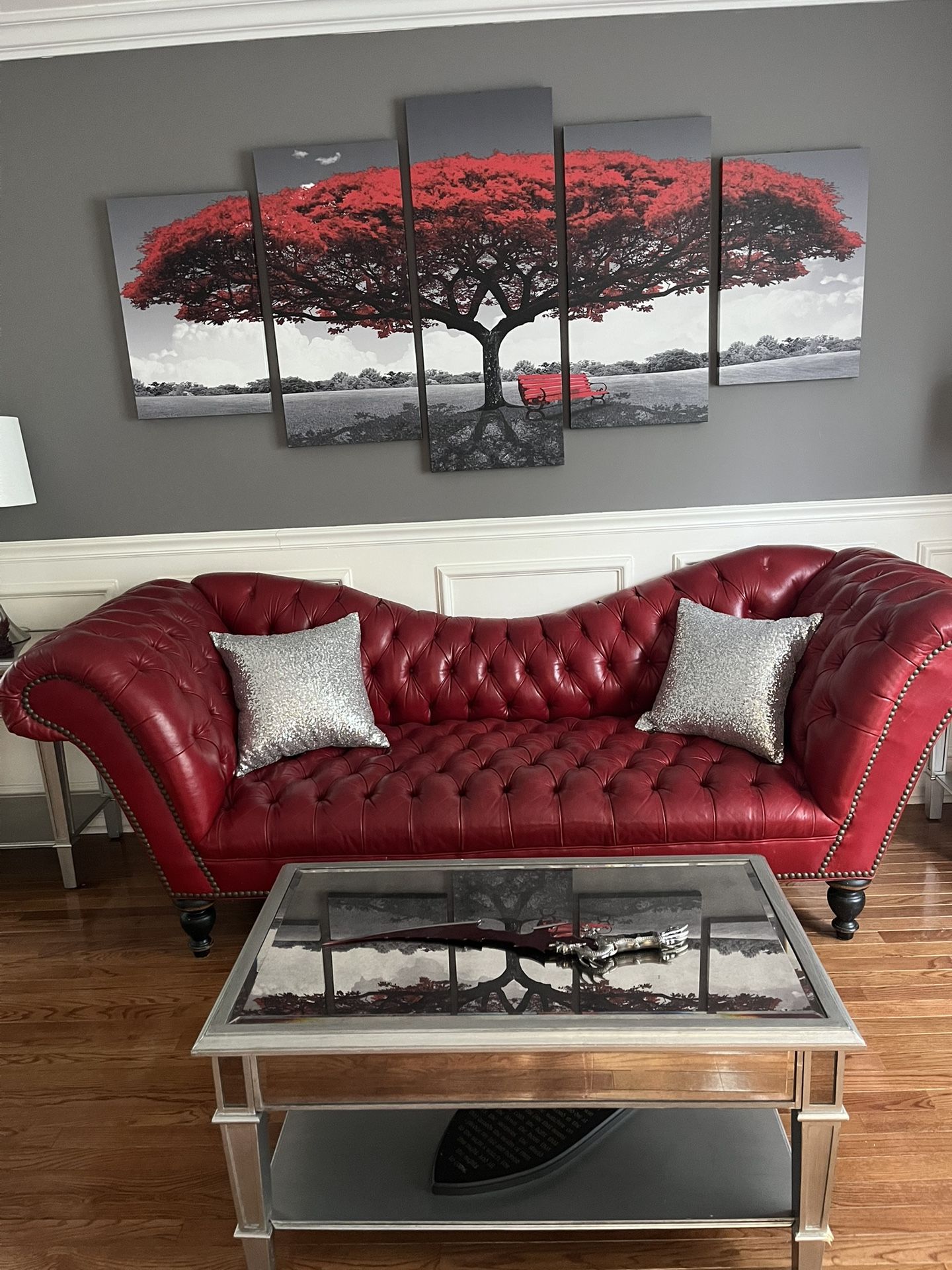 Antique Leather Couch