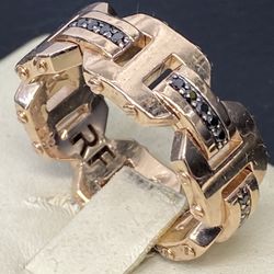 Rose Gold Diamond Ring 