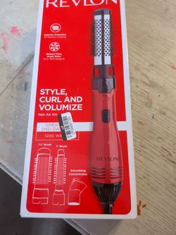 curling iron style curl and volumize