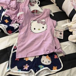 Hello Kitty Shorts Set