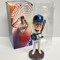 Shohei Ohtani MVP Los Angeles Dodgers SGA Bobble Bobblehead