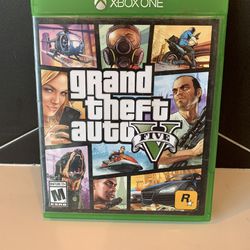 Grand Theft Auto 5 Xbox One CASE & MANUAL ONLY