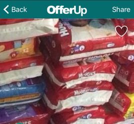 Huggies diapers all sizes