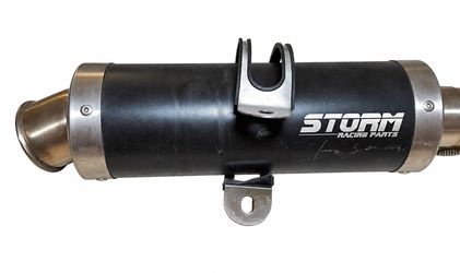 STORM MIVV GP Exhaust 50mm Slip-On + Mid Pipe
