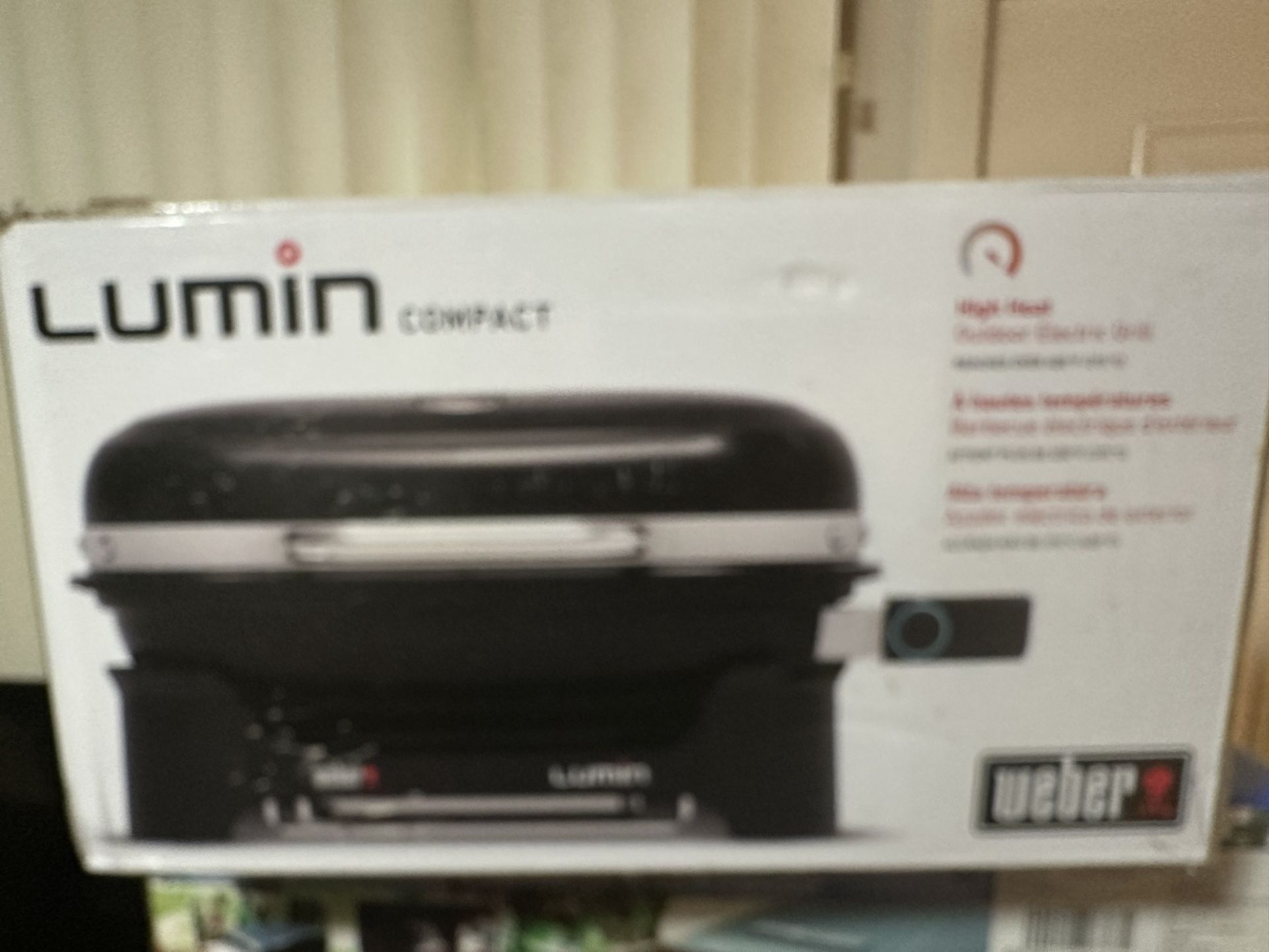 Lumin Battery Operated Outdoor BBQ Grill - Brand New