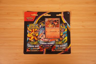 Pokemon Chaos Rising 3-Pack Blister TCG Sealed