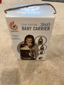 Ergo 360 baby carrier- like new