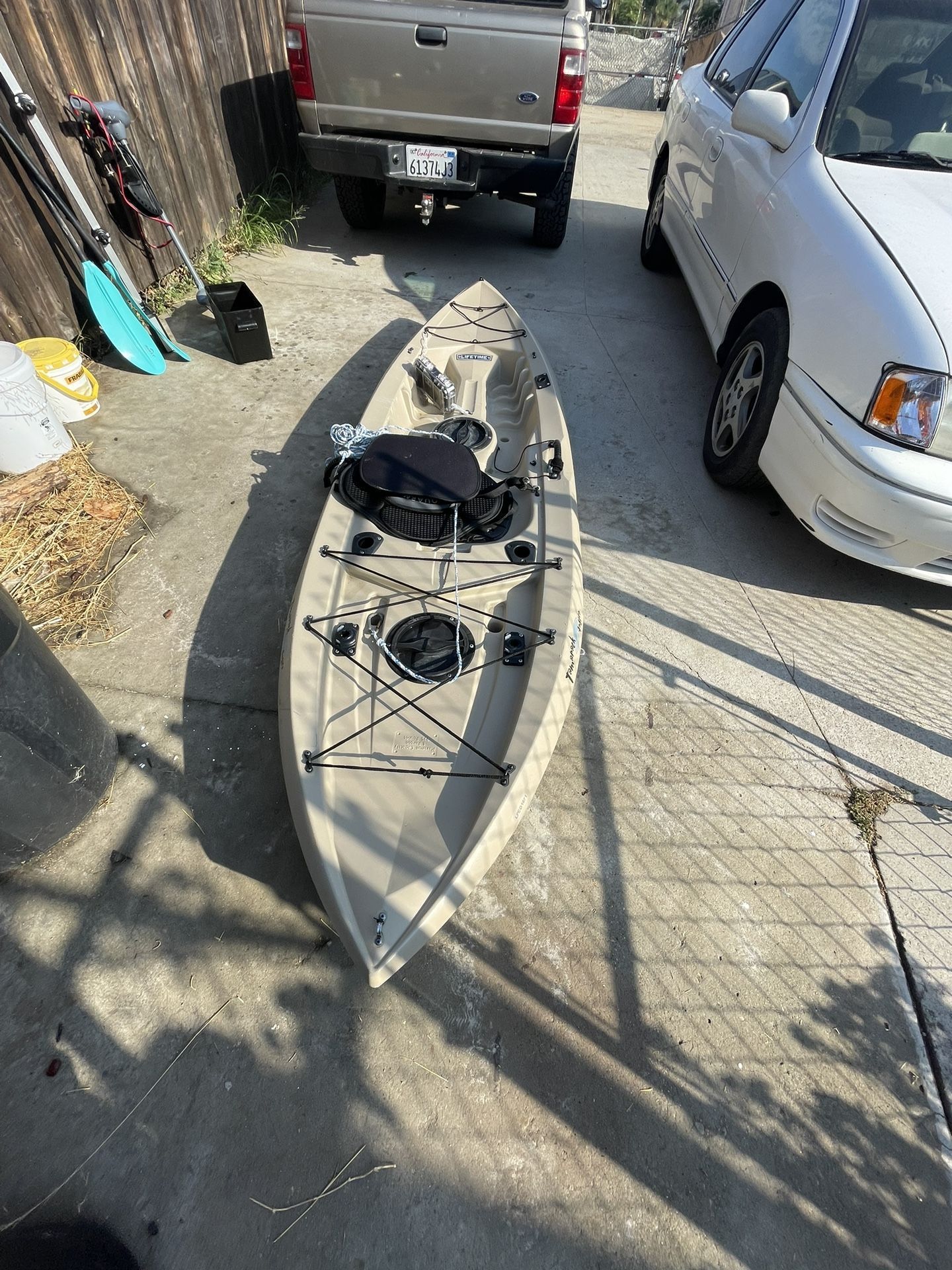 Tamarack Angler 10 Ft Kayak With Trolling Motor