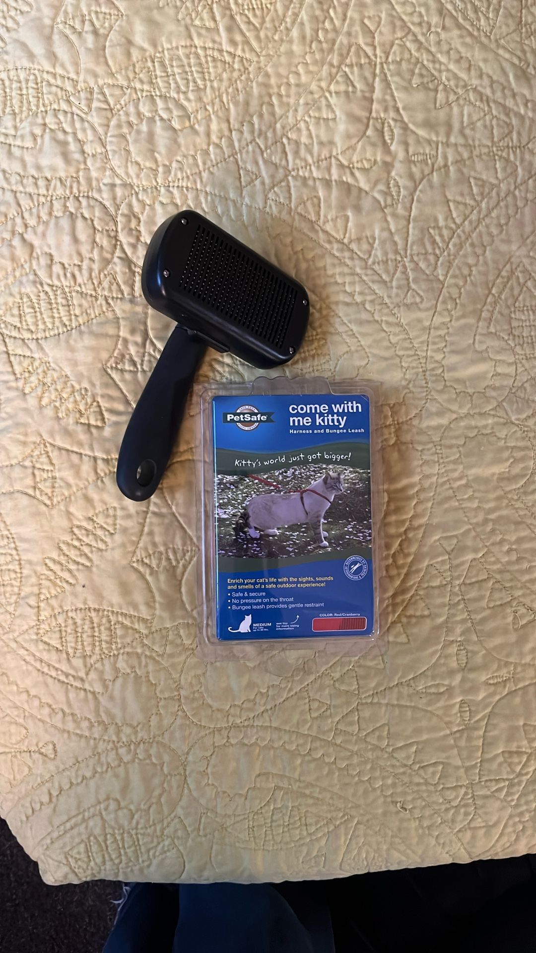 Cat Brush And Harness