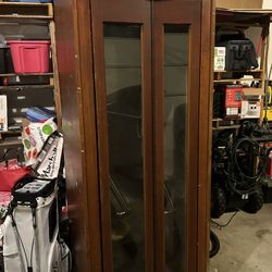 Vintage Solid Wooden Phone Booth 