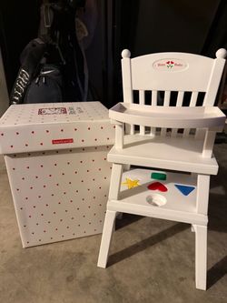 American Girl Bitty Baby Doll High Chair