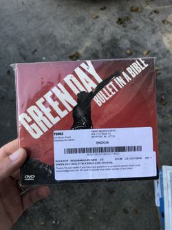 Green day bullet in a bible live cd/dvd