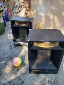 Bocinas/speakers