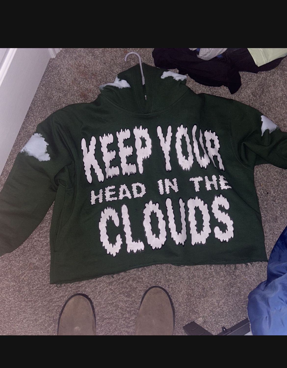 Ig Brand Stoners Edition Cropped Hoodie