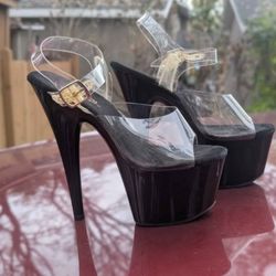 Pleaser Flamingo Dancer Heels Sz 8