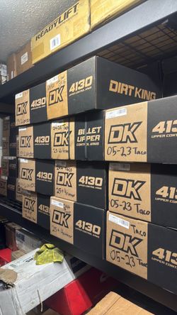Stock in Hand!! Dirt King 4130 Tubular UCA