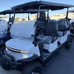 NO HIDDEN FEES! 2026 Denago Rover XL6 6-Seater Limo Lithium Street Legal LSV