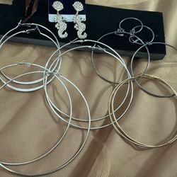 6 Piece Earring Set