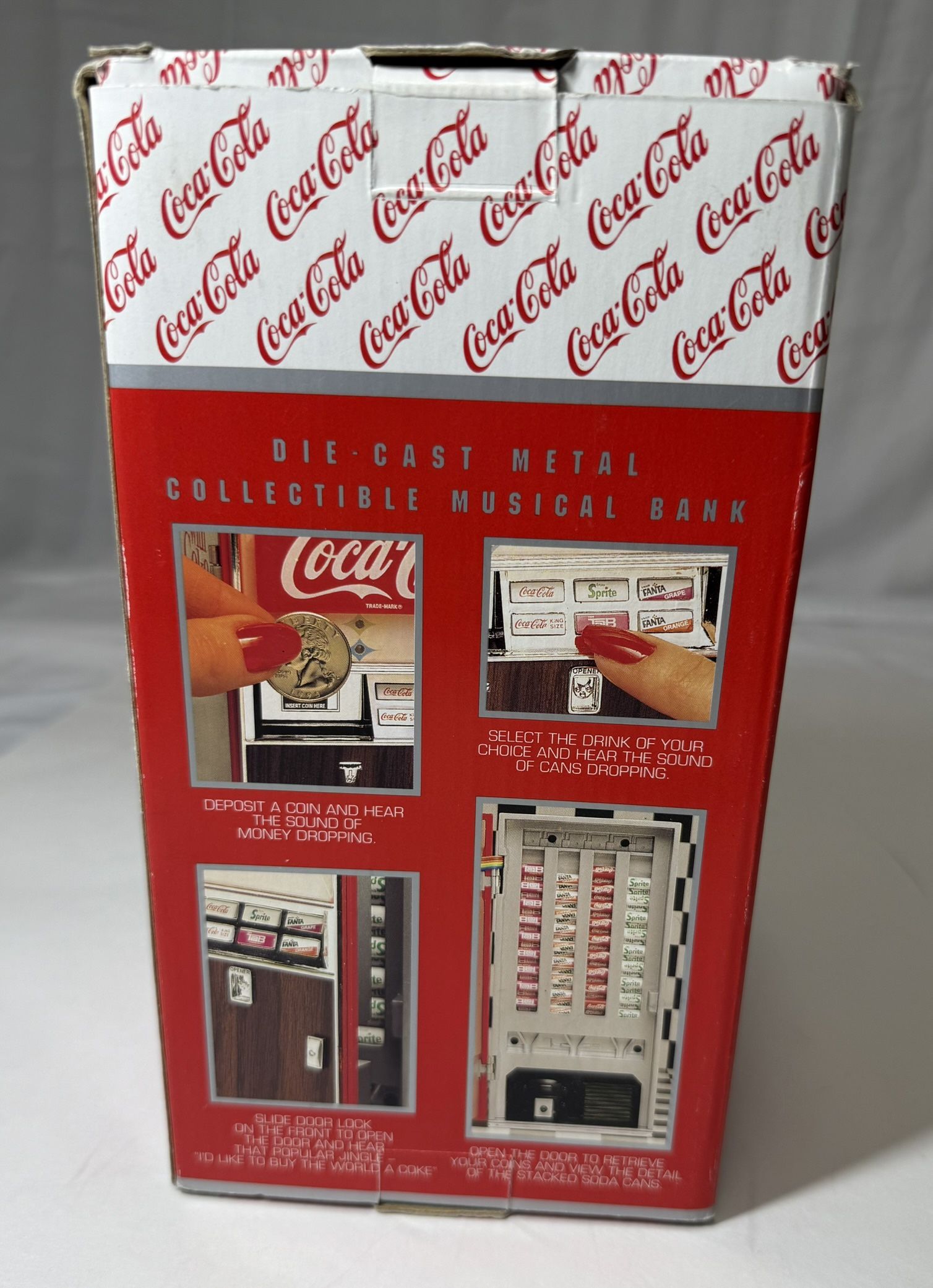Coca Cola Vending Machine Musical Bank