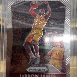 2015-16 Panini Lebron James Red White Blue Prizm #125 PSA 10 Cavaliers LOW POP
