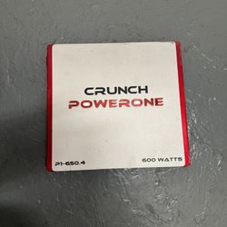 Crunch Power One 600 Watt Amp 